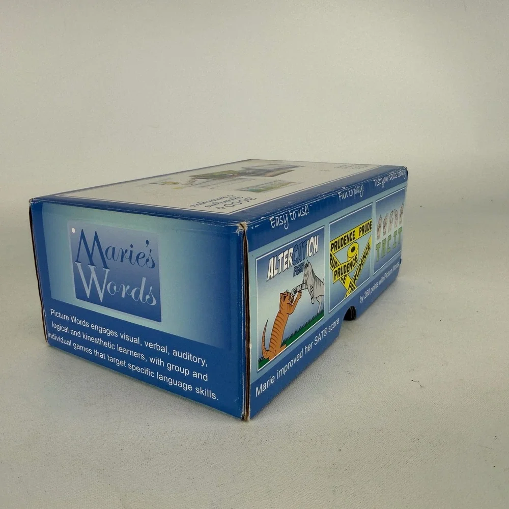 Maries Words Picture Words SAT ACT GRE Vocabulary Flashcards 550 Cards